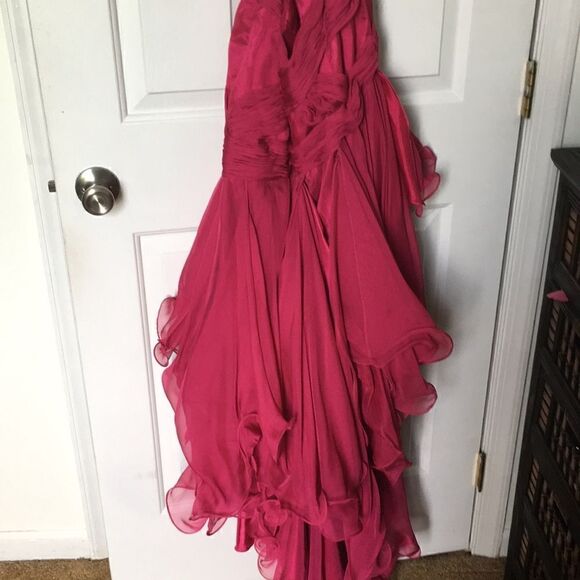 David’s bridal size 1/2 fusia dress - Picture 6 of 6